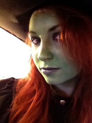 KC Comicon look - Wicked Witch of the West.