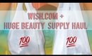 Huge Wish.com & Beauty Supply Haul | DON'T SLEEP ON BEAUTY SUPPLY MAKEUP!!