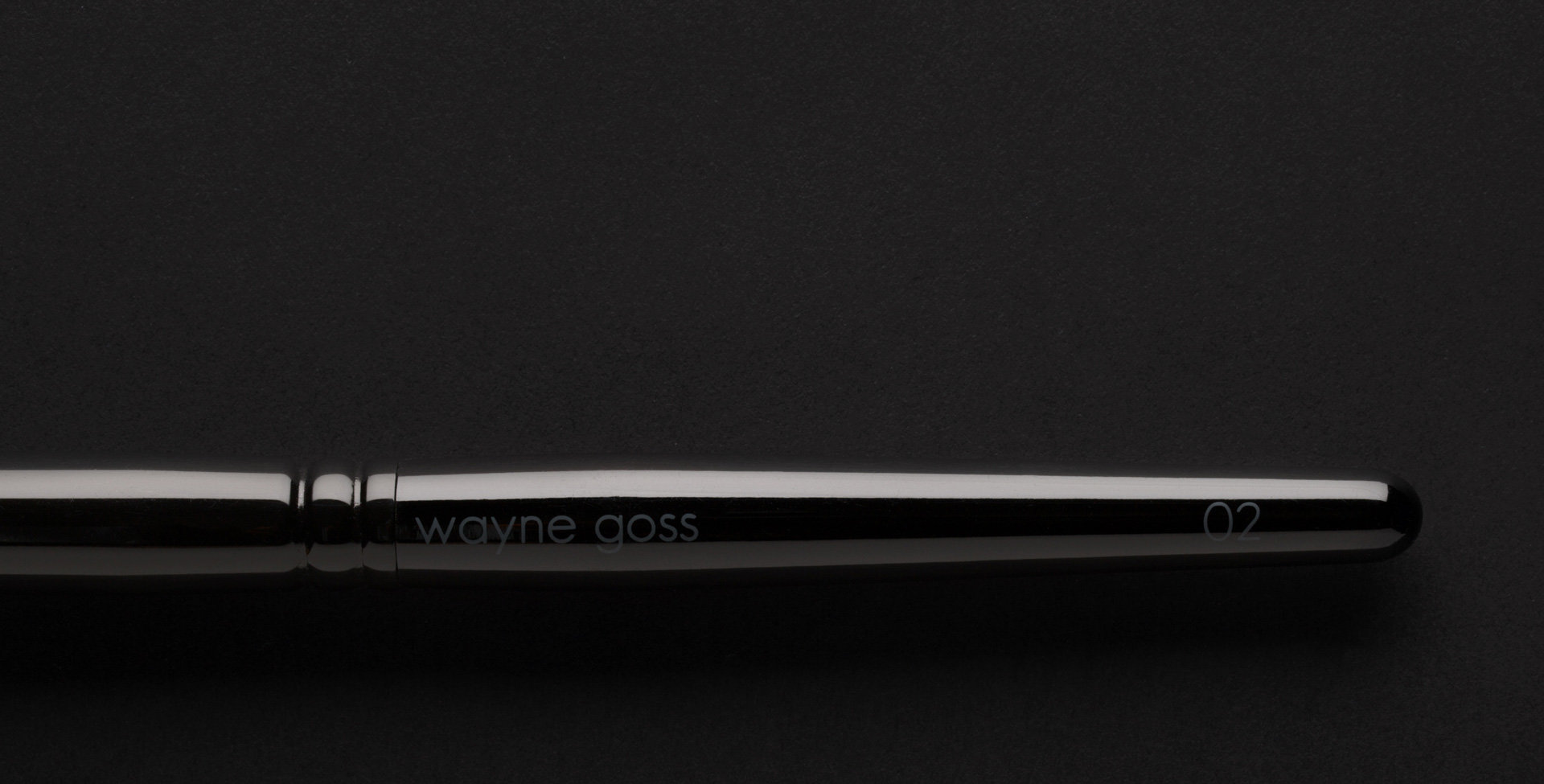 Detail of the brush handles from Wayne Goss.