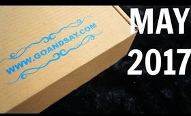 GOANDSAY BOX May 2017 | Unboxing & Review | Stacey Castanha