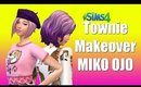 TS4 Townie Makeover Miko Ojo