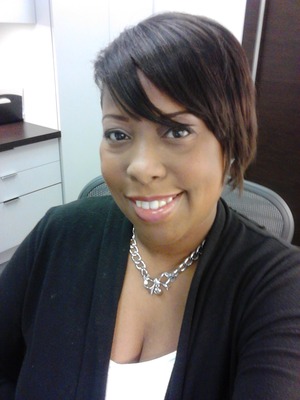 Another old pic taken from my phone.  I love the fresh face look but I know I have quite a bit of makeup on...lol..