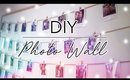 DIY Photo Wall - Recycling A Broken Mirror | Vlogmas Day 23 ♡