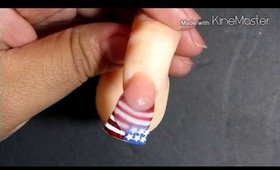 Acrylic Nails: 4th Of July Nails Designs 3-in-1