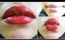 HOW TO : Big, full lips ♡ EASY TRICK ♡ Perfect Red Lip