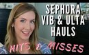 SEPHORA AND ULTA HAUL 2018 UPDATES | WITH REVIEWS !!