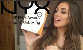 NYX UK Face Awards Top 10 Unboxing