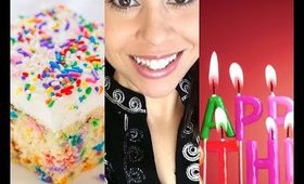 It’s My Birthday! Watch me make Laura Vitale’s Confetti Birthday Cake