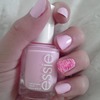 Pink Accent Nail