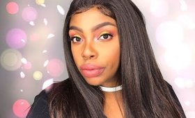 Brown Sugar 13" x 4" Frontal Lace Front Wig - BSF05 | BlackHairSpray.com