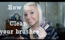 3 Ways to Clean Your Makeup Brushes! - How to clean your makeup brushes with hairyfrankfurt