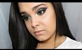 Emerald Smoky Eye with a Twist Makeup Tutorial