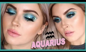 AQUARIUS Makeup Tutorial ♒ ZODIAC SIGNS SERIES 💕