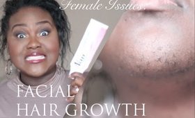 Female Issues: Excess Facial Hair Growth | PCOS | My Facial Hair Routine | Chanel Boateng