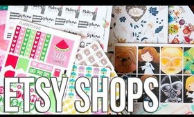 My Top Five Favorite Etsy Shops for Planner Stickers & Supplies