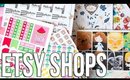 My Top Five Favorite Etsy Shops for Planner Stickers & Supplies