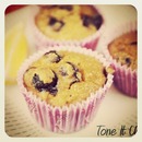 Tone It Up Blueberry Zest Muffins 