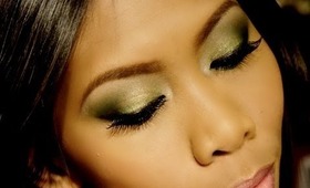 Spring/St.Paddy Makeup Tutorial using 88Color Palette by Blush Professional