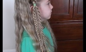 Hunger Games Katniss Hairdo - How to do a Triple Headband Braid