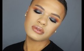 Makeup Tutorial | Dark Smokey Eyes & Glossy Lip