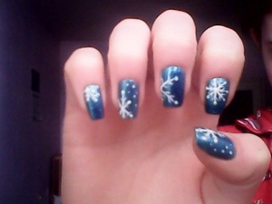 snow, nails