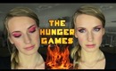 Jennifer Lawrence The Hunger Games Catching Fire Makeup Tutorial. Red Smokey Eyes Makeup.