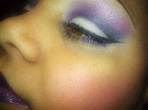 Purple eye