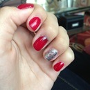 Red And Sparkles