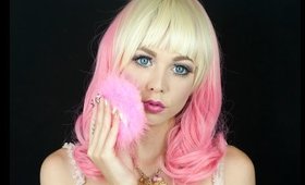 Barbie - inspired make up look
