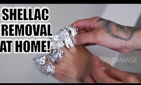 HOW TO REMOVE SHELLAC AT HOME (EASY AND AFFORDABLE) | CARLA KAT