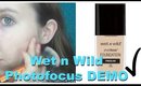 Wet n Wild Photofocus Foundation Review & DEMO & Wear Test