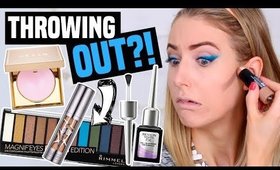 FULL FACE OF MAKEUP I'M THROWING OUT?! || Giving Products ONE LAST CHANCE