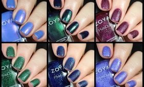 Zoya Enchanted Collection Live Swatch + Review!