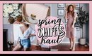 SPRING OUTFITS TRY ON HAUL & NEW CHANEL BOY BAG!