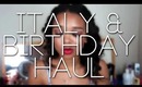 TheNewGirl007 ║ Belated Italy & Birthday Haul - KIKO Cosmetics, Sephora, & More! ღ