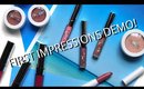 GRWM $5.00 Eyeshadows, Blush, & Eyeliners!!! Colourpop First Impressions! - mathias4makeup