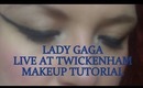 Lady Gaga live at Twickenham inspired makeup tutorial