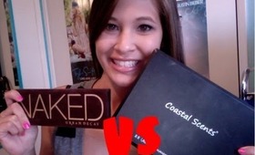 Back-To-School Neutral Eye: Coastal Scents VS Naked Palette!