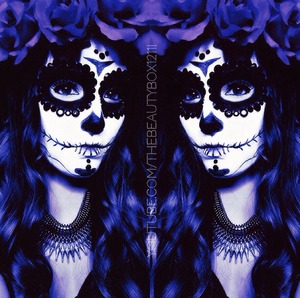 Sugar skull Halloween makeup tutorial is uploading to my channel now! Subscribe for tutorials :)