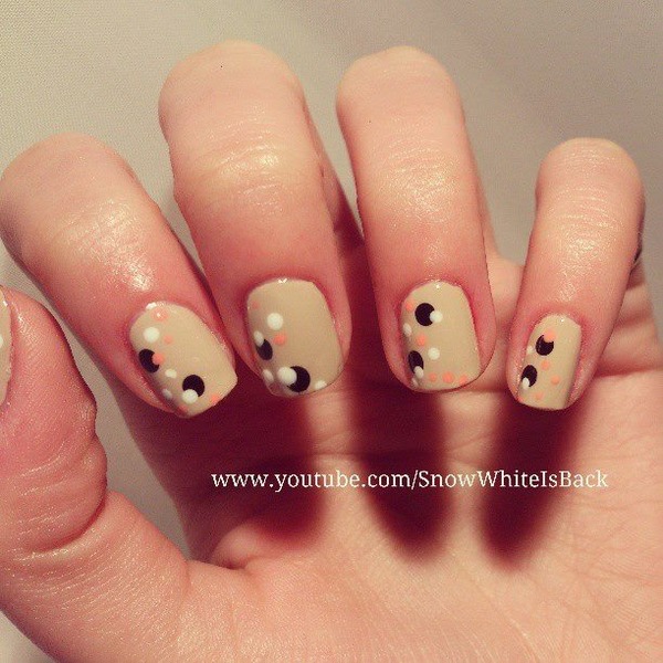 Random Dots Nails | Andreea M.'s (snowwhiteisback) Photo | Beautylish