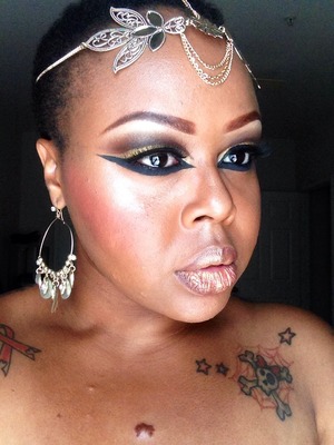 Halloween recreation of Miss Cleopatra 