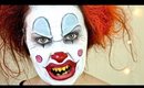 Crazy Clown Makeup | Halloween 2014