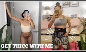 GET THICC WITH ME AT HOME *I Tried Sweet Sweat For Weight Loss*
