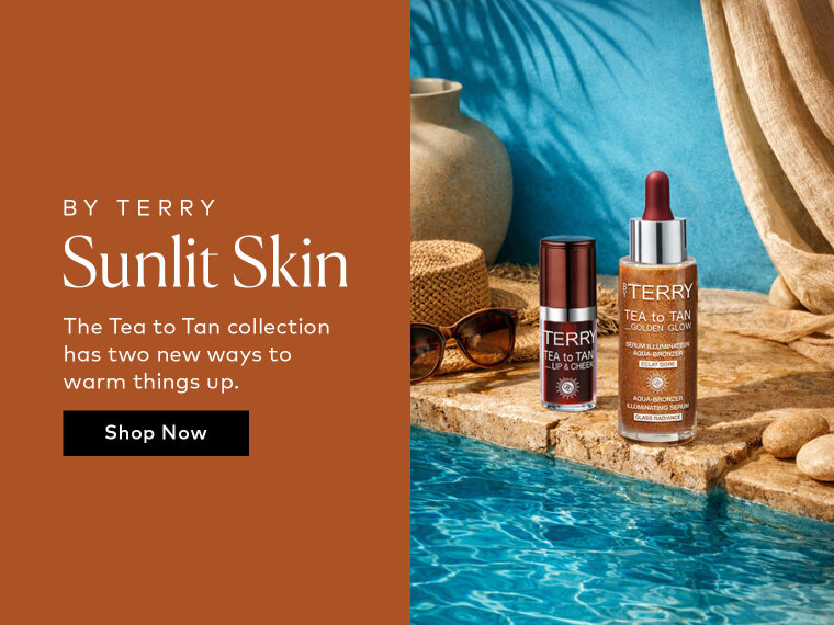 Tea to Tan Golden Glow adds a fresh, luminous bronze to skin, while Tea to Tan Lip & Cheek adds a soft, hydrating tint in universal Sweet Cherry. Shop them here at Beautylish.com