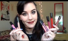 MENOW Liquid Lipstick Review and Swarches
