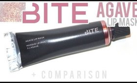 Review & Swatches: BITE Agave Lip Mask Champagne (+ Comparison!)