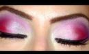 Red & Purple Eye Makeup - Summer Eye Look!