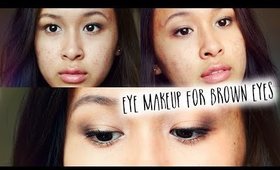 Cranberry Eye Makeup Look for Brown Eyes / Collab w/ Makeupsplash96
