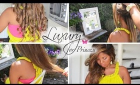 How to: Clip-In Hair Extensions van Luxury For Princesses