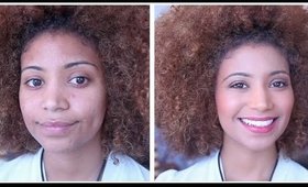 Light Skinned WOC makeup Tutorial